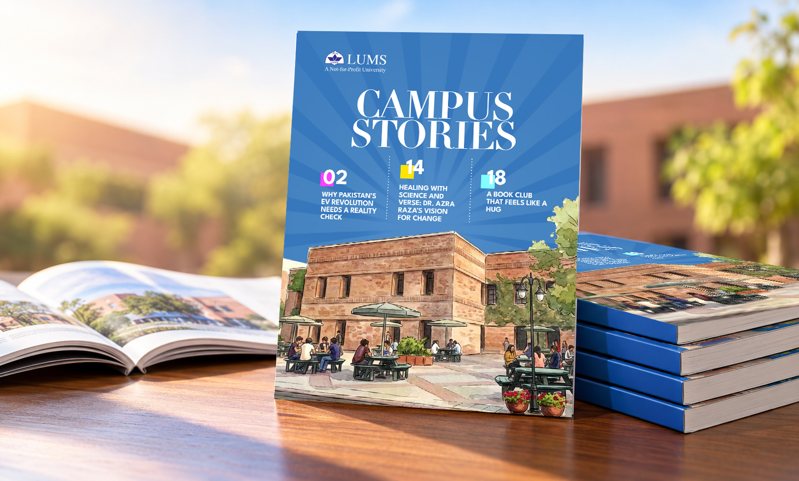 Read the latest issue of Campus Stories! 