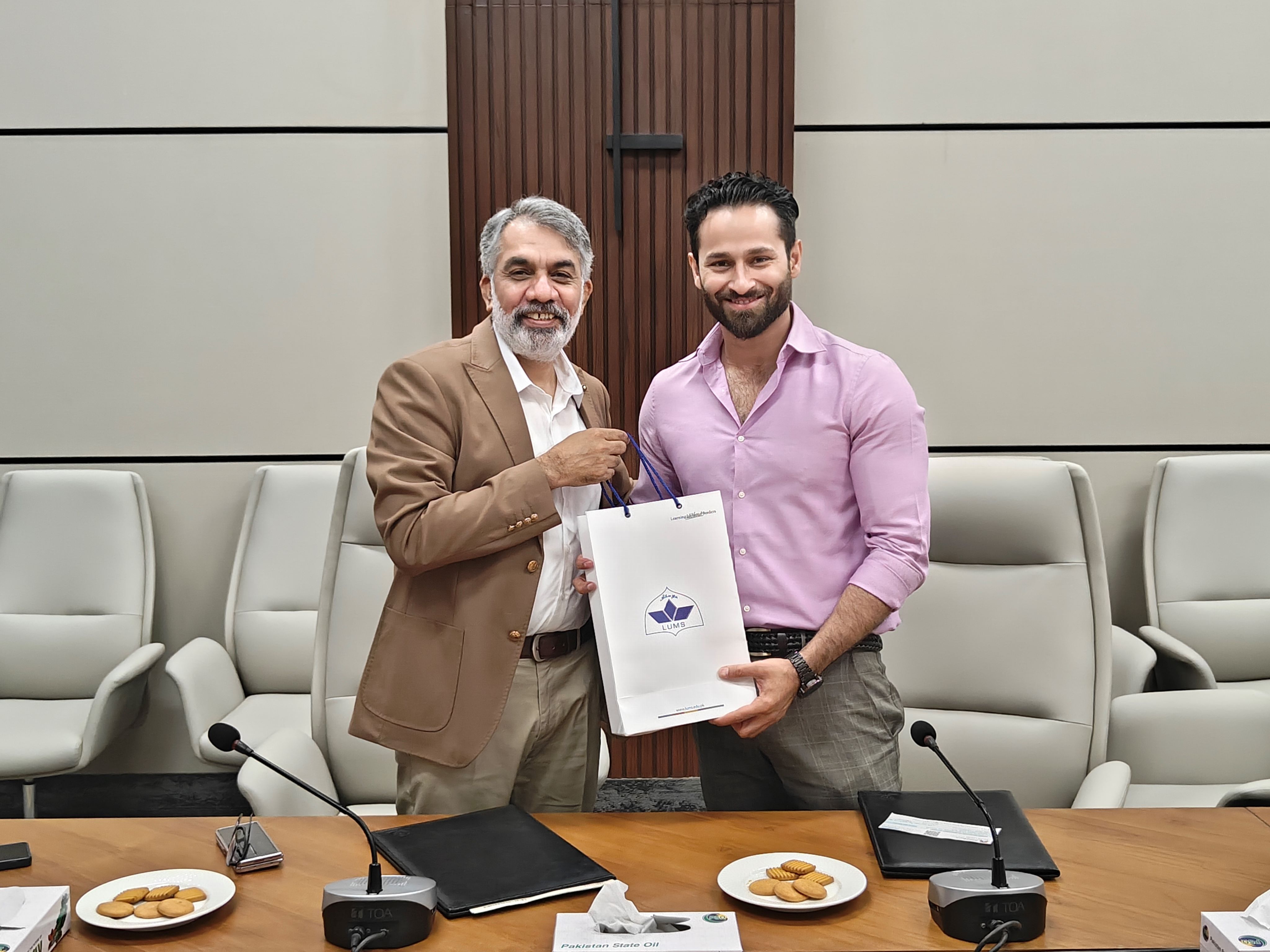 PSO LUMS Agreement Ceremony